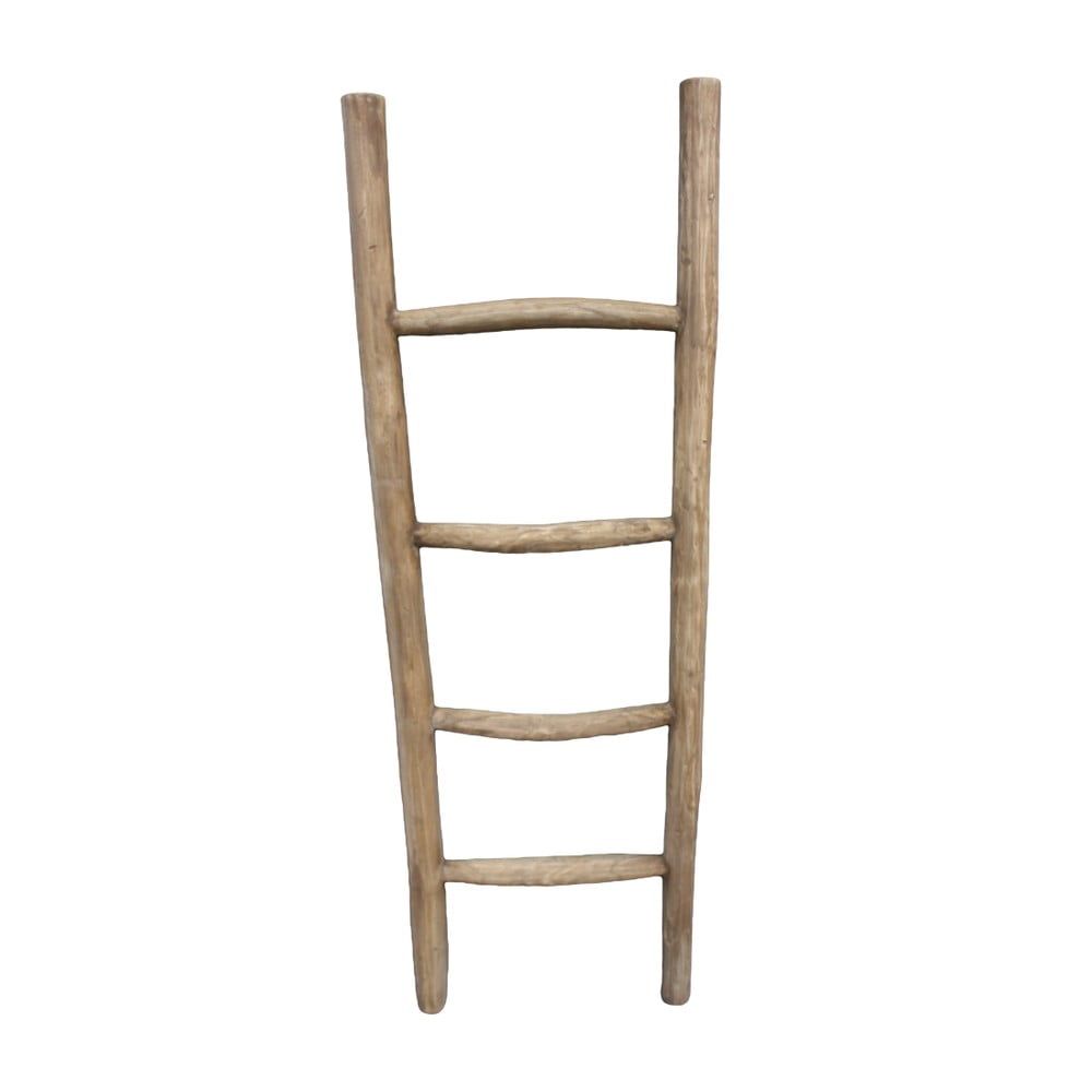 Dekoratívny rebrík z teakového dreva HSM Collection Pank - Bonami.sk