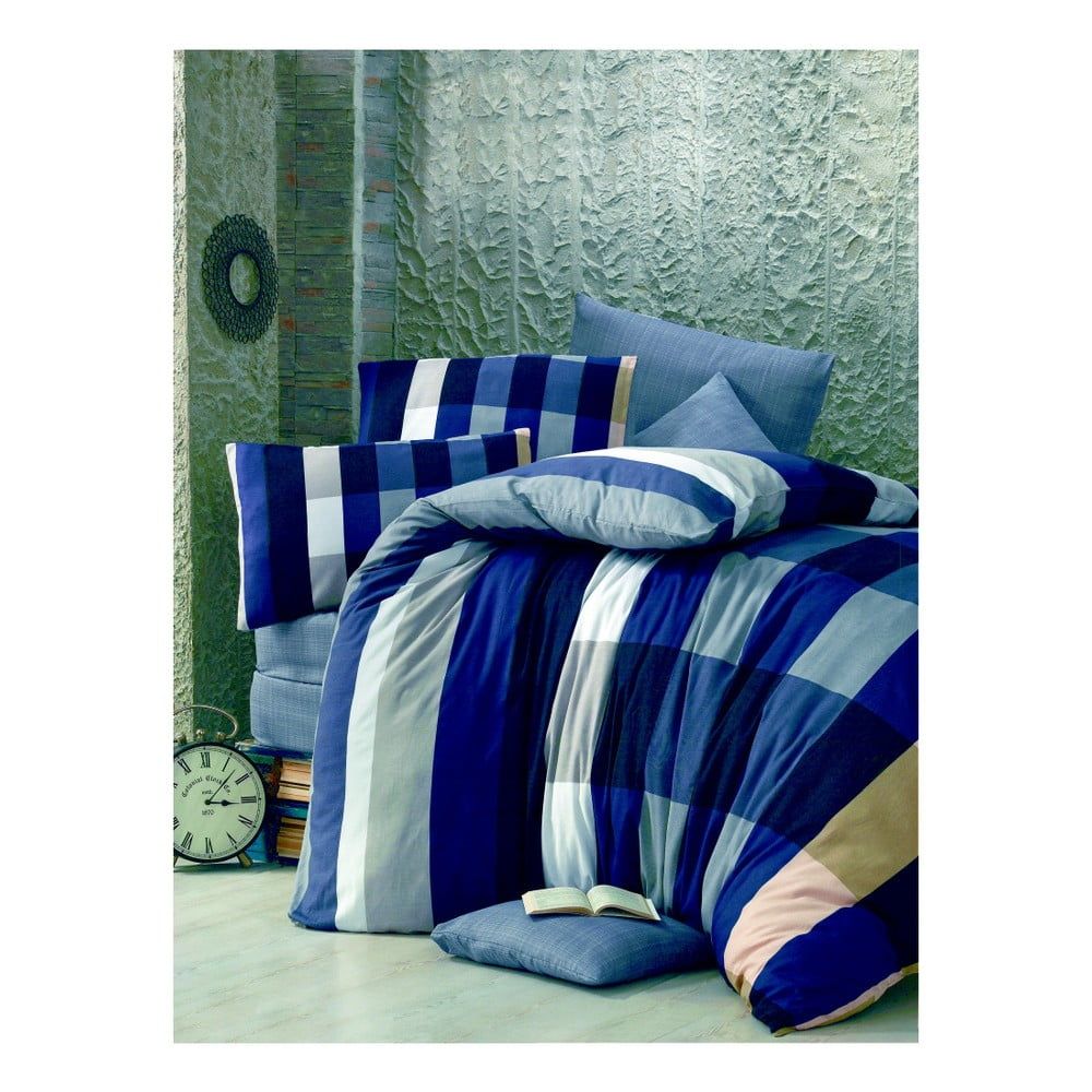 Obliečky na jednolôžko Parro Azul, 140 × 200 cm - Bonami.sk