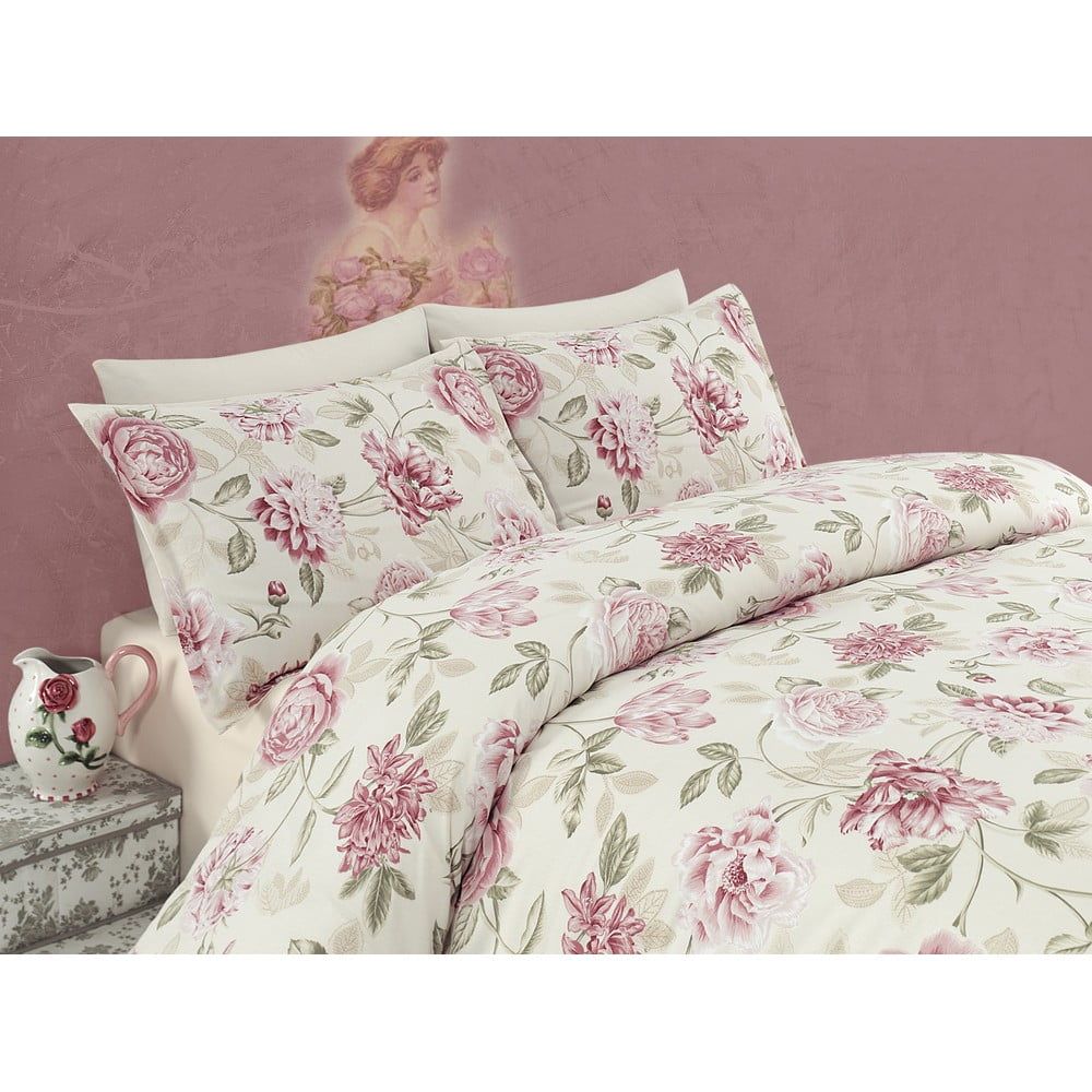Ružové obliečky na dvojlôžko Care, 200 × 220 cm - Bonami.sk