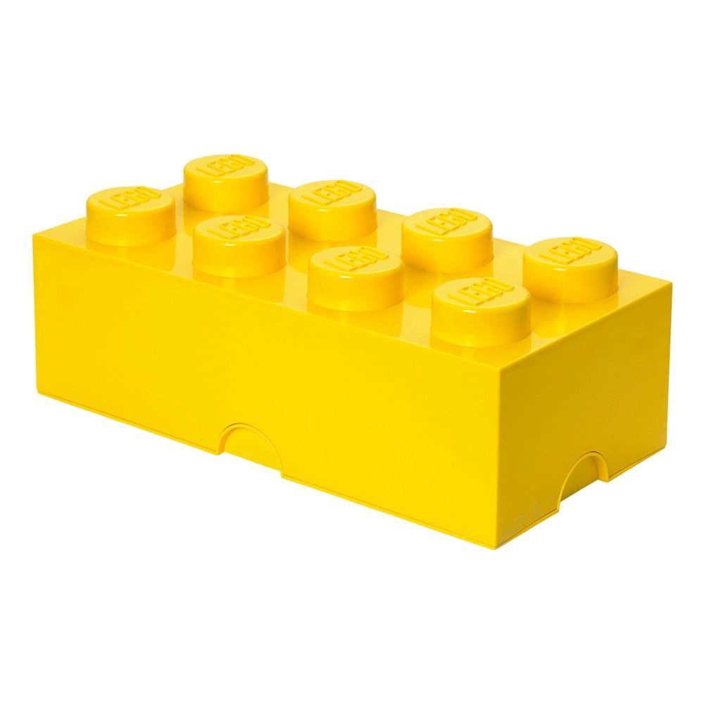 Tmavožltý úložný box LEGO® - Bonami.sk