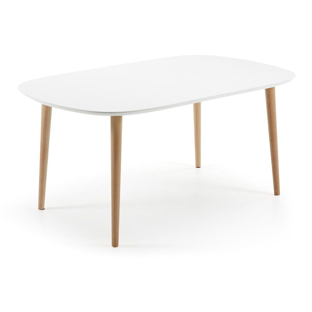 Rozkladací jedálenský stôl z bukového dreva La Forma Oakland, 160 x 100 cm - Bonami.sk