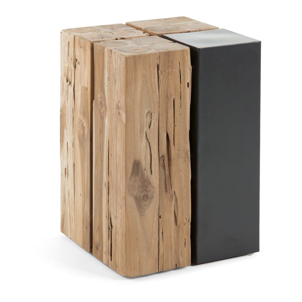 Odkladací stolík z teakového dreva La Forma Ognak - Bonami.sk