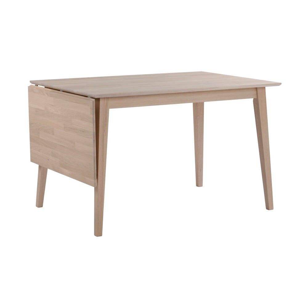 Matne lakovaný sklápací dubový jedálenský stôl Rowico Mimi, 120 x 80 cm - Bonami.sk