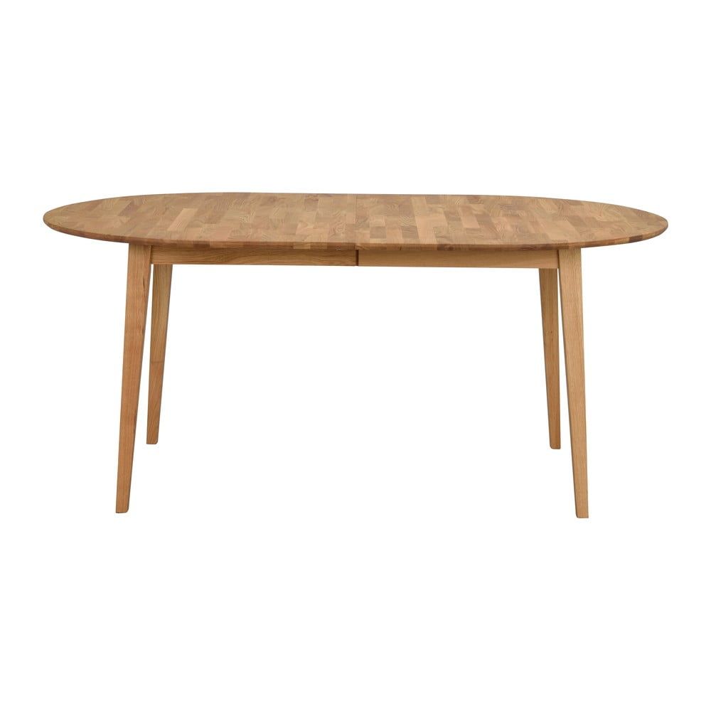 Oválny dubový rozkladací jedálenský stôl Rowico Mimi, 170 x 105 cm - Bonami.sk