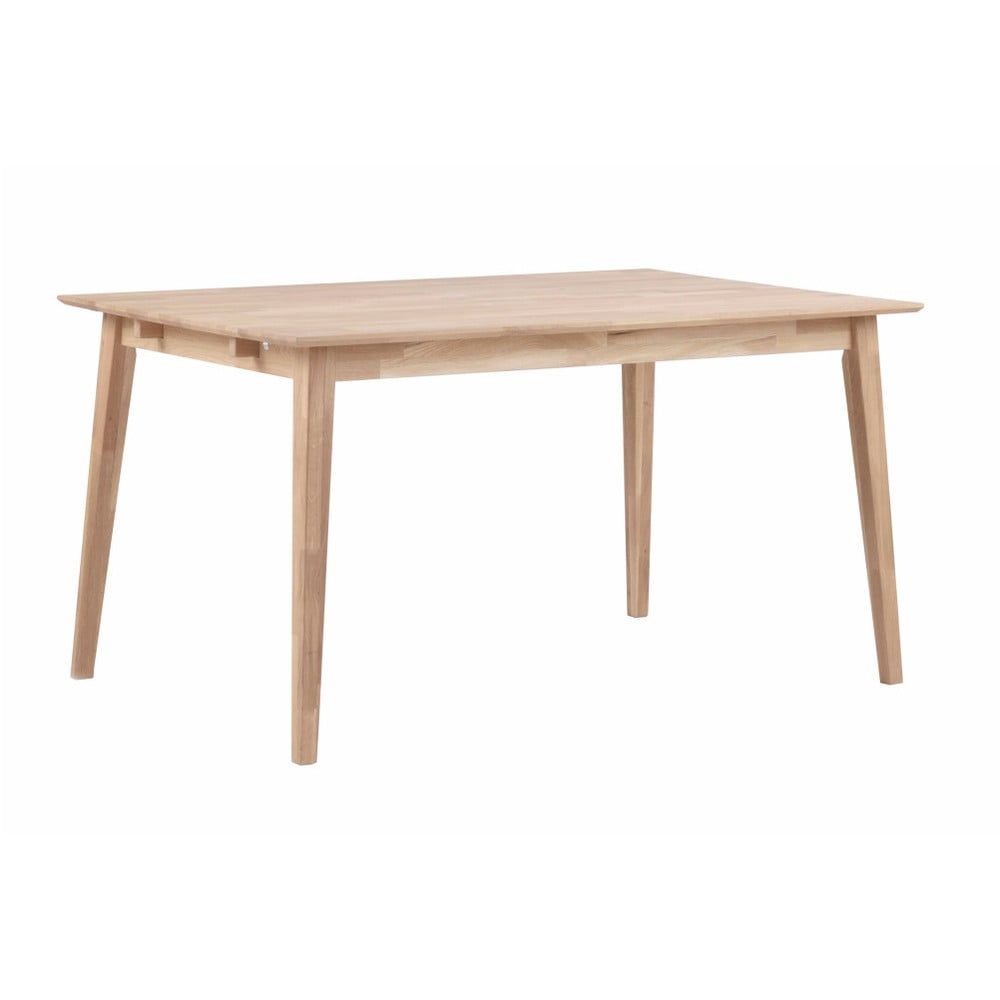 Matne lakovaný dubový jedálenský stôl Rowico Mimi, 140 x 90 cm - Bonami.sk