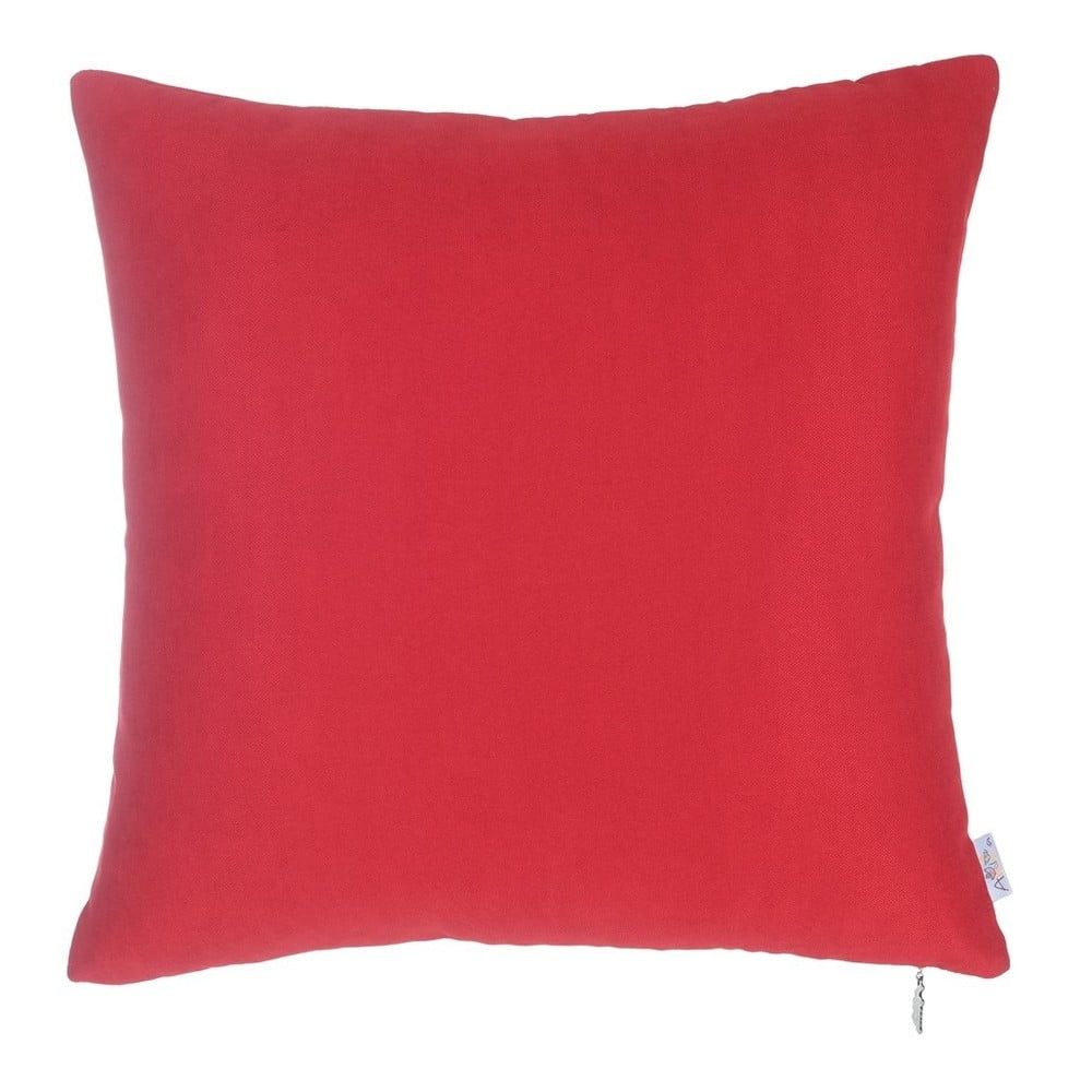Červená obliečka na vankúš Mike & Co. NEW YORK Simple, 43 × 43 cm - Bonami.sk