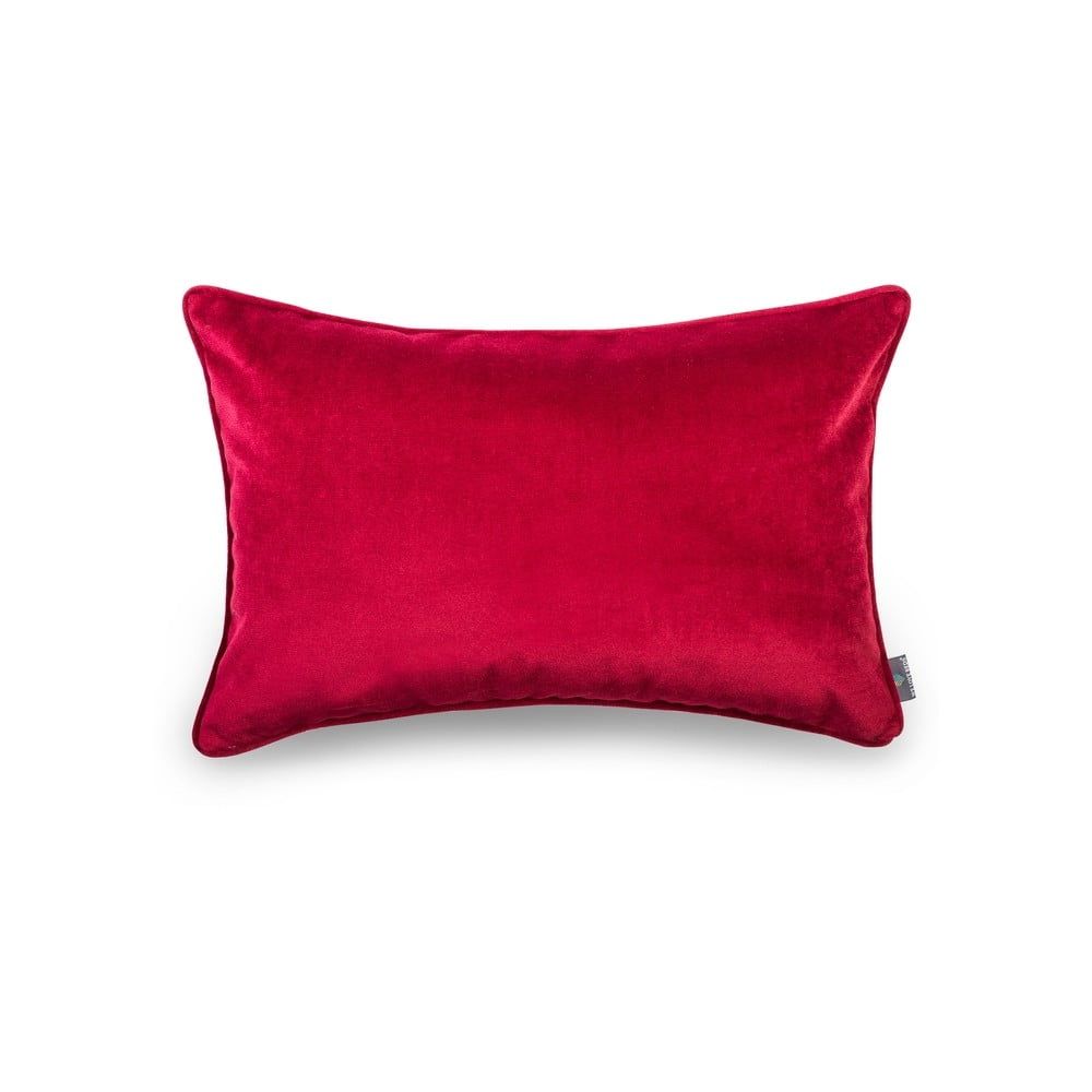 Červená obliečka na vankúš WeLoveBeds Elegant Burgundy, 40 × 60 cm - Bonami.sk