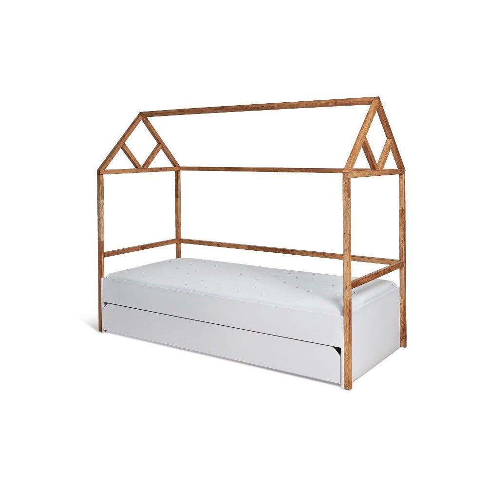 Biela detská posteľ so zásuvkou BELLAMY Lotta, 90 × 200 cm - Bonami.sk