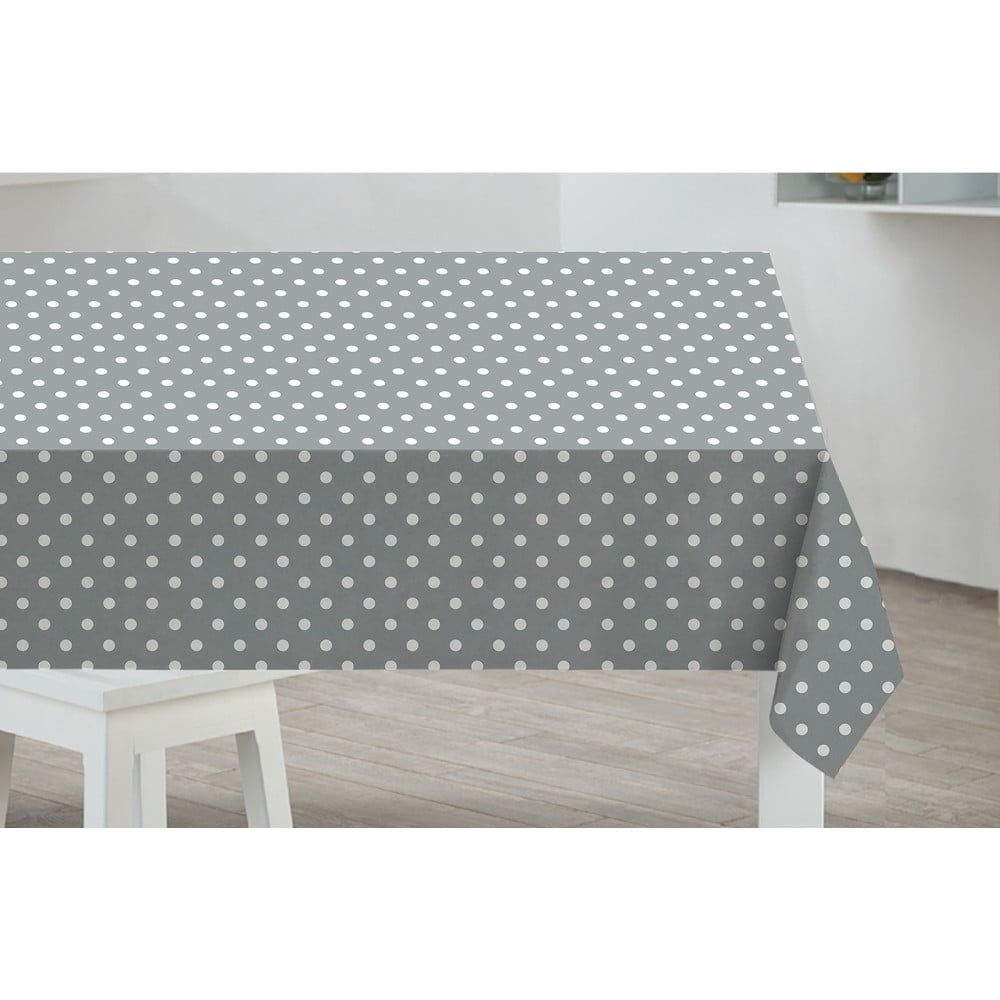 Obrus Sabichi Grey Dots, 178 × 132 cm - Bonami.sk