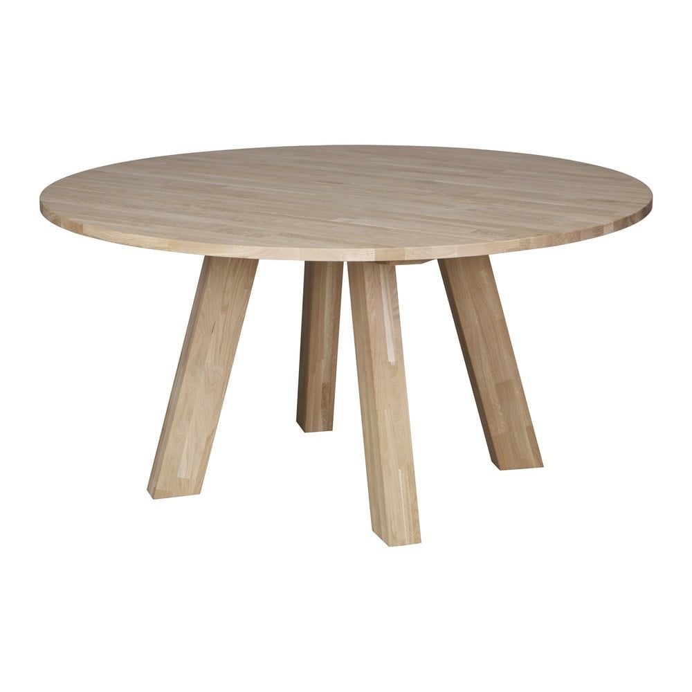 Jedálenský stôl z dubového dreva WOOOD Rhonda, ø 150 cm - Bonami.sk