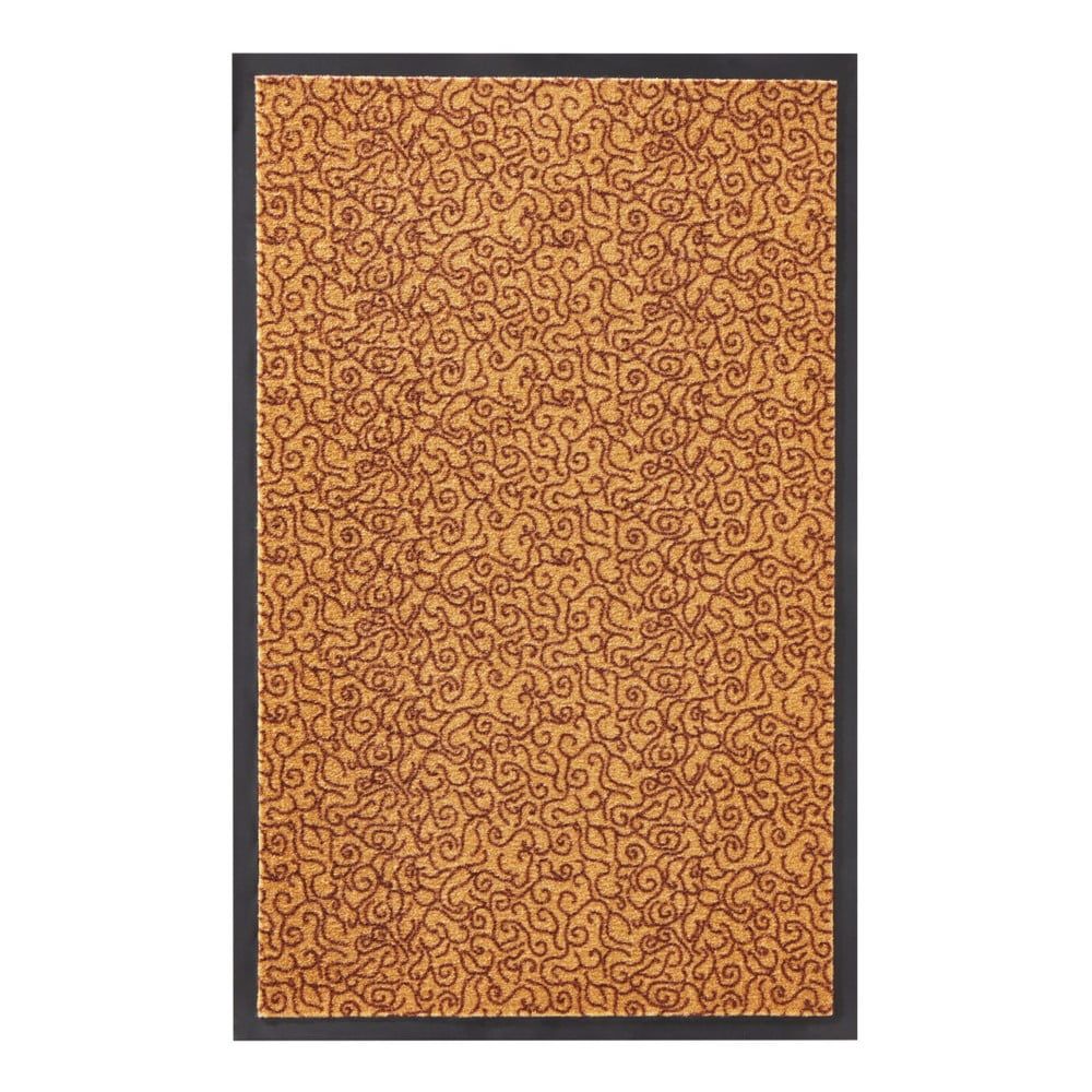 Oranžová rohožka Zala Living Smart, 75 × 45 cm - Bonami.sk