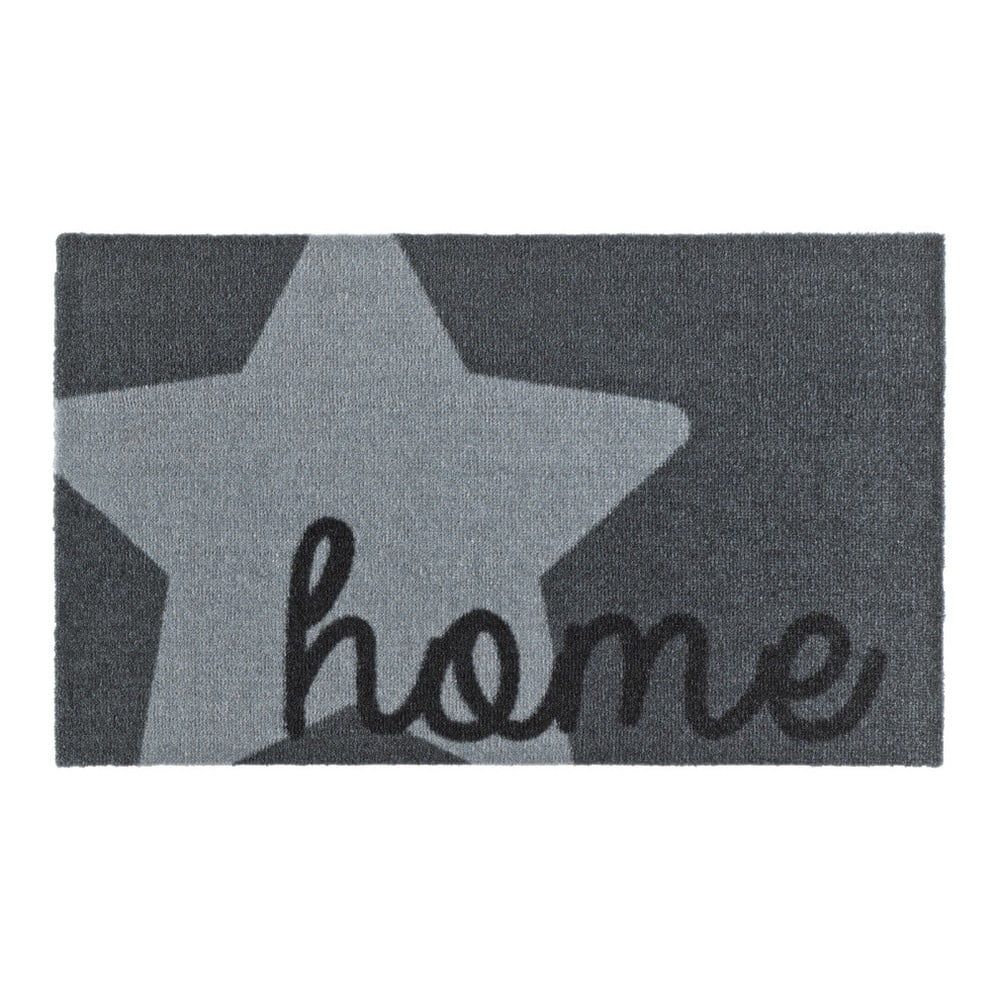 Sivá rohožka Zala Living Design Star Home Grey, 50 × 70 cm - Bonami.sk