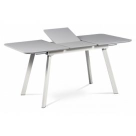 Jedálenský stôl HT-801 GREY sivá rozkladacia Autronic
