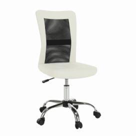 Kancelárska stolička IDOR NEW Tempo Kondela Čierna / biela