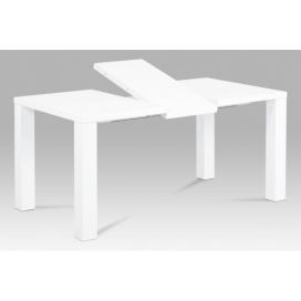 Rozkladací jedálenský stôl AT-3009 WT biely Autronic