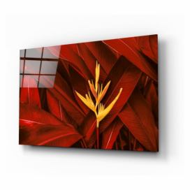 Sklenený obraz Insigne Red Leaves, 72 x 46 cm Bonami.sk