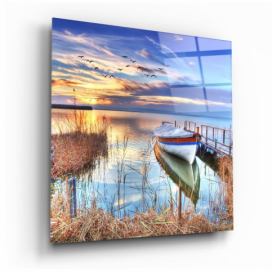 Sklenený obraz Insigne Lake Landscape, 40 x 40 cm Bonami.sk