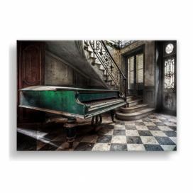 Obraz Styler Canvas Silver Uno Piano, 85 × 113 cm Bonami.sk
