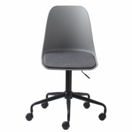 Sivá kancelárska stolička Unique Furniture