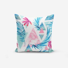 Obliečka na vankúš Minimalist Cushion Covers Palm Geometric Şekiller, 45 × 45 cm
