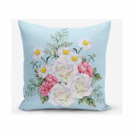 Obliečka na vankúš s prímesou bavlny Minimalist Cushion Covers Flowerita, 45 × 45 cm