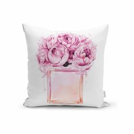 Obliečka na vankúš Minimalist Cushion Covers Pink Flowers, 45 x 45 cm