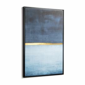 Modrý obraz v ráme La Forma Abstract, 60 x 90 cm Bonami.sk
