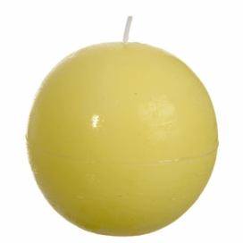 Žltá sviečka J-Line Ball Bonami.sk