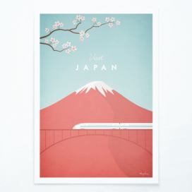 Plagát Travelposter Japan, A2