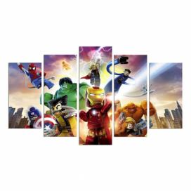 5-dielny obraz Marvel