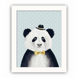Dekoratívny obraz Panda, 28,5 × 23,5 cm Bonami.sk