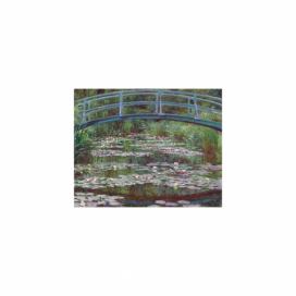 Reprodukcia obrazu Claude Monet - The Japanese Footbridge, 50 × 40 cm Bonami.sk