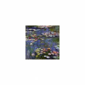Reprodukcia obrazu Claude Monet - Water Lilies 3, 70 × 70 cm Bonami.sk