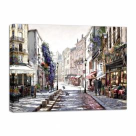 Obraz Styler Canvas Watercolor Paris II, 75 × 100 cm