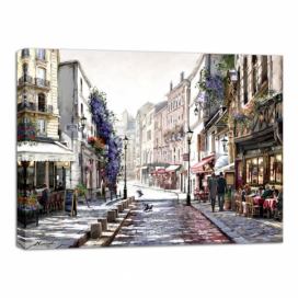 Obraz Styler Canvas Watercolor Paris Mood, 85 × 113 cm Bonami.sk