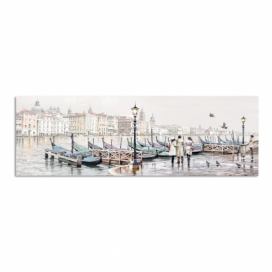 Obraz Styler Canvas Watercolor Venezia Gondole, 45 × 140 cm Bonami.sk
