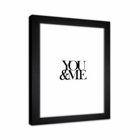 Obraz Styler Modernpik You & Me, 30 × 40 cm