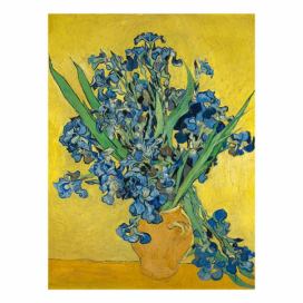 Reprodukcia obrazu Vincenta van Gogha - Irises, 60 × 45 cm