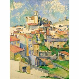 Reprodukcia obrazu Paul Cézanne - Gardanne, 60 × 80 cm Bonami.sk