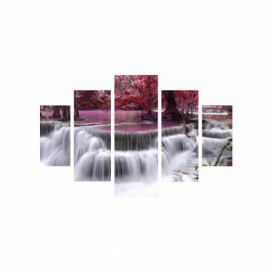 Viacdielny obraz Waterfall, 92 × 56 cm Bonami.sk