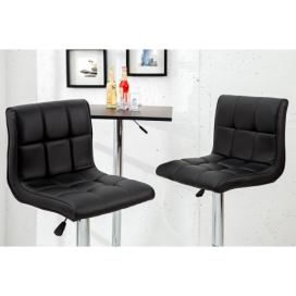 LuxD Barová stolička Modern Black 