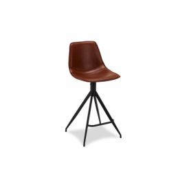 Furnistore Dizajnová barová stolička Aeron, svetlohnedá