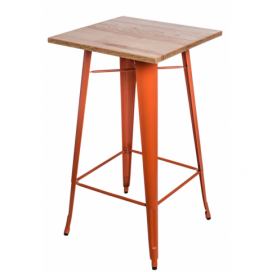  Stôl barový Paris Wood oranž jaseň