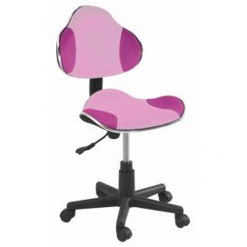 Kancelárska stolička Q-G2 - ružová