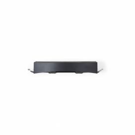 Čierna nástenná samodržiaca polička Compactor Clever Flip Shower Shelf