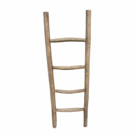 Dekoratívny rebrík z teakového dreva HSM Collection Pank