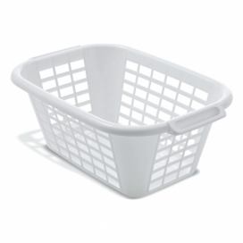 Biely kôš na bielizeň Addis Rect Laundry Basket, 40 l