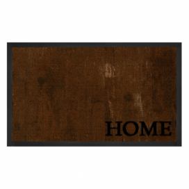 Hnedá rohožka Hansa Home Printy, 45 × 75 cm