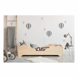 Detská posteľ z borovicového dreva Adeko BOX 10, 70 × 140 cm