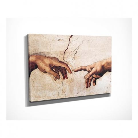 Nástenná reprodukcia na plátne Michelangelo, 40 × 30 cm Bonami.sk